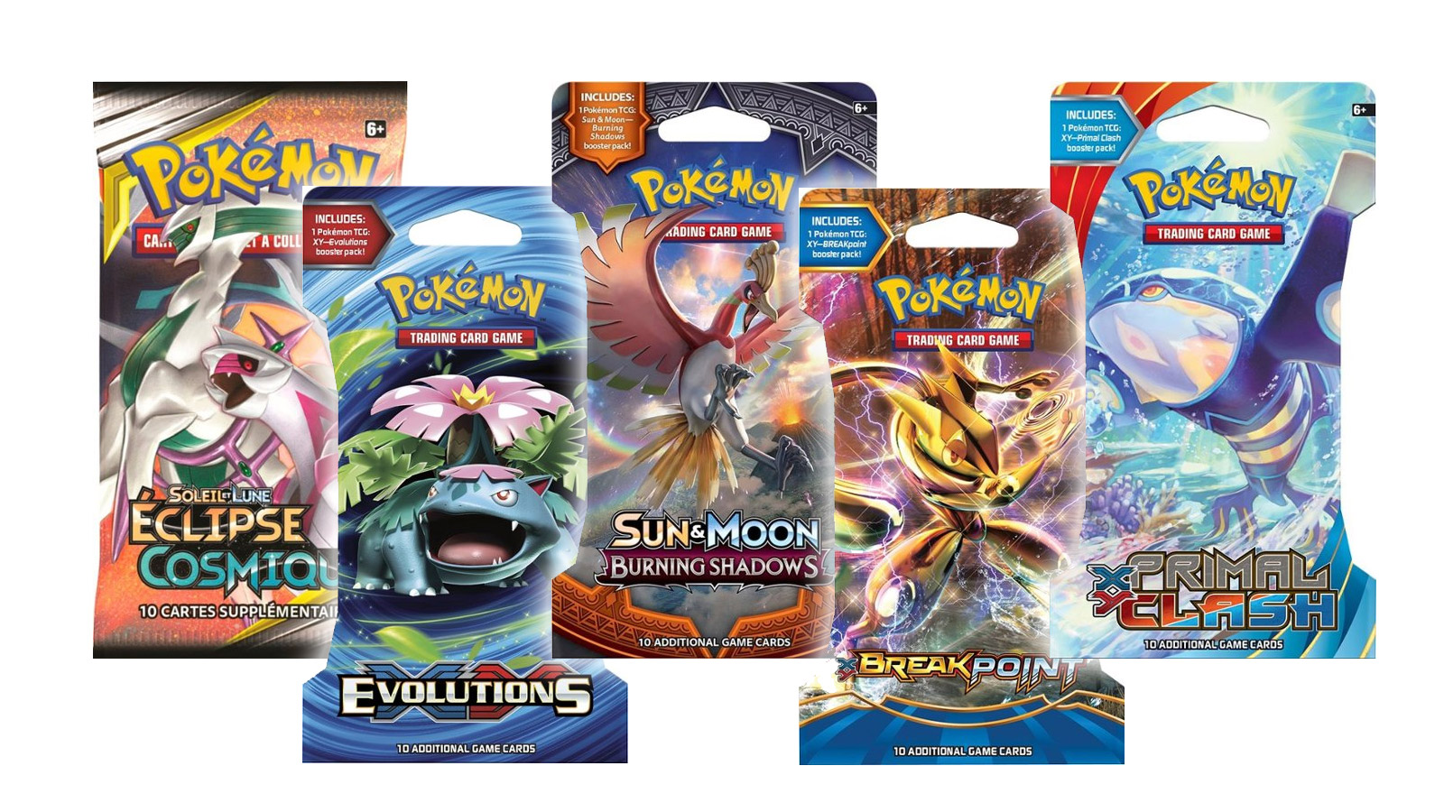 Various Pokemon Card Booster Packs : $2.99 each at Best Buy
