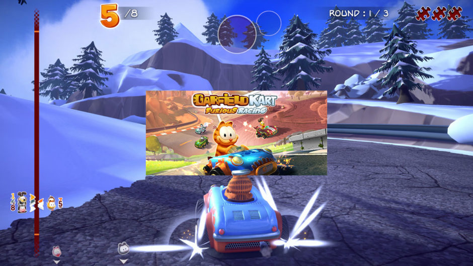 garfield kart furious racing steam