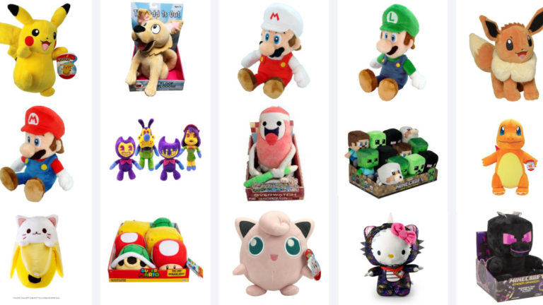 gamestop nintendo plush