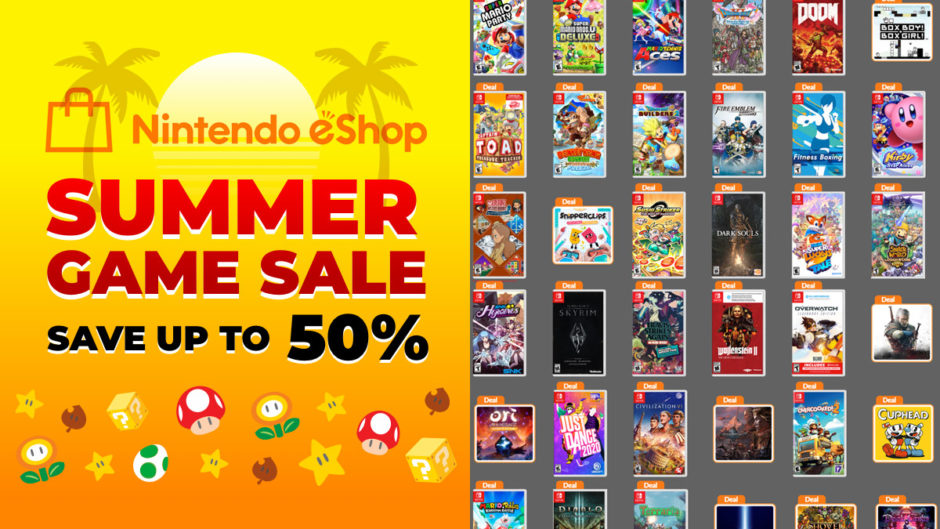 nintendo switch summer game sale
